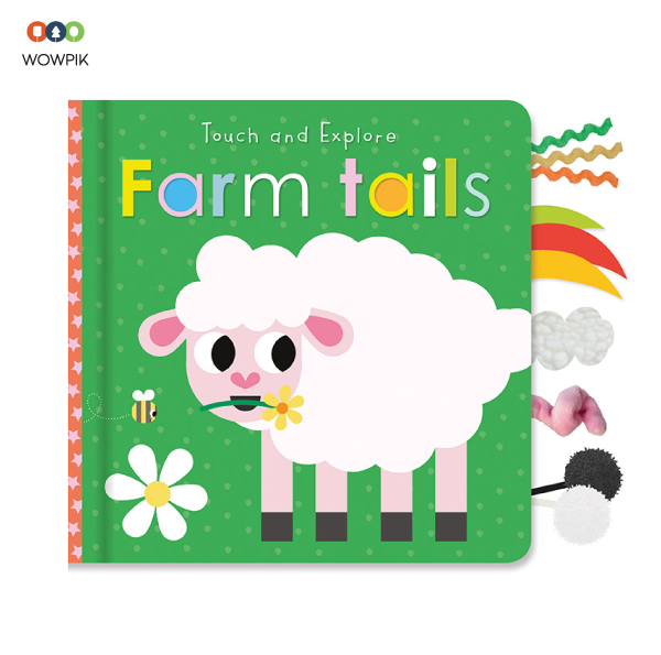 Farm Tails sách tương tác cho bé