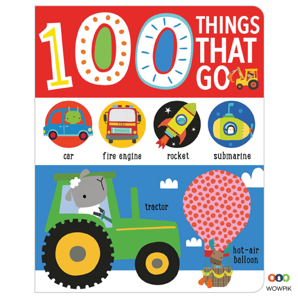 Sách học tiếng Anh 100 things that go